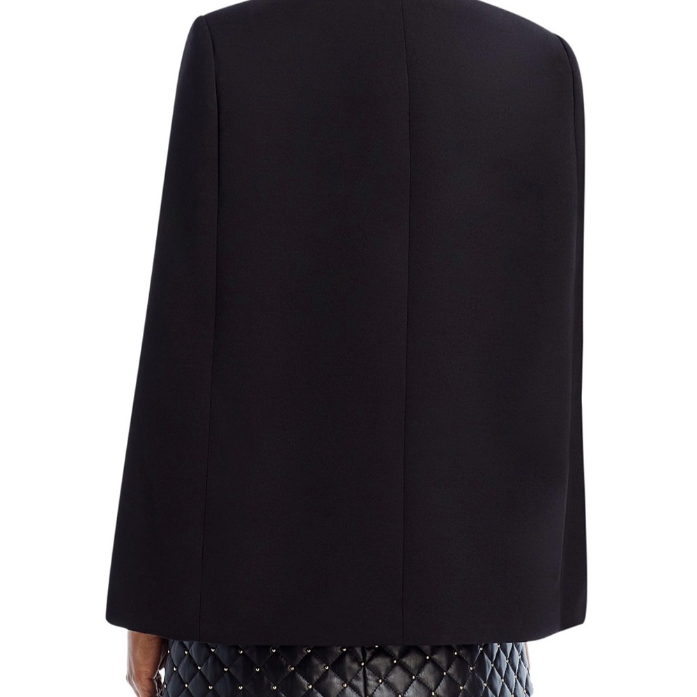 BCBGMAXAZRIA BLACK CAPE BLAZER SIZE Medium , - Picture 2 of 11